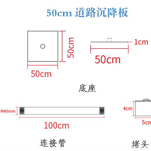 泸州沉降板规格型号如何选择？